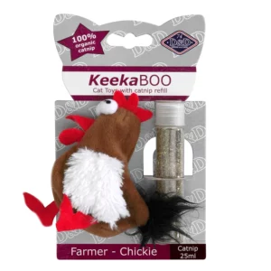 D&D - Catnip - Peluche Farmer Chickie - Herbe à Chat