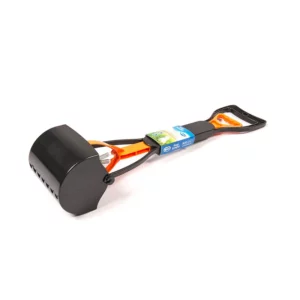 Duvo - Poop Scooper - Pelle Ramasse-Crottes - Noir-Orange