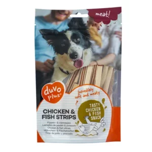 Duvo plus - Friandise Chien - Strips - Lamelles Poulet & Poisson