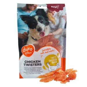 Duvo plus - Friandise Chien - Lamelles Tordues - Poulet