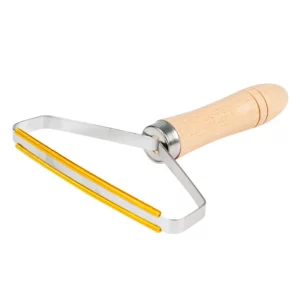 Duvo - Accessoire Chat - Brosse Anti-Poils en Fer - Beige