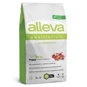 Alleva Equilibrium - Croquette Chiot - Puppy Mini & Medium - Agneau