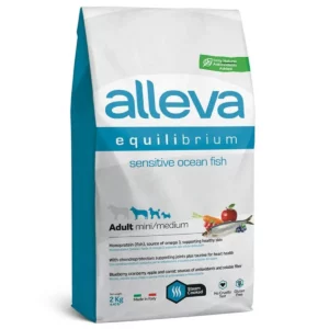 Alleva Equilibrium - Croquette Chien - Adult Mini & Medium - Sensitive Poisson
