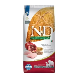 Farmina N&D - Croquette Chien - Poulet & Grenade - Adult Medium & Maxi