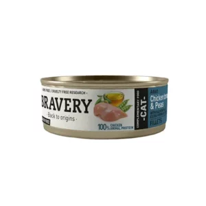 Bravery - Pâtée Chat GF - Poulet & Petits Pois