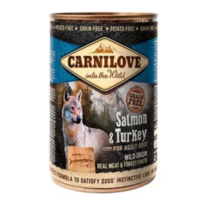 Carnilove - Patée Chien - Adulte - Wild Meat Salmon & Turkey