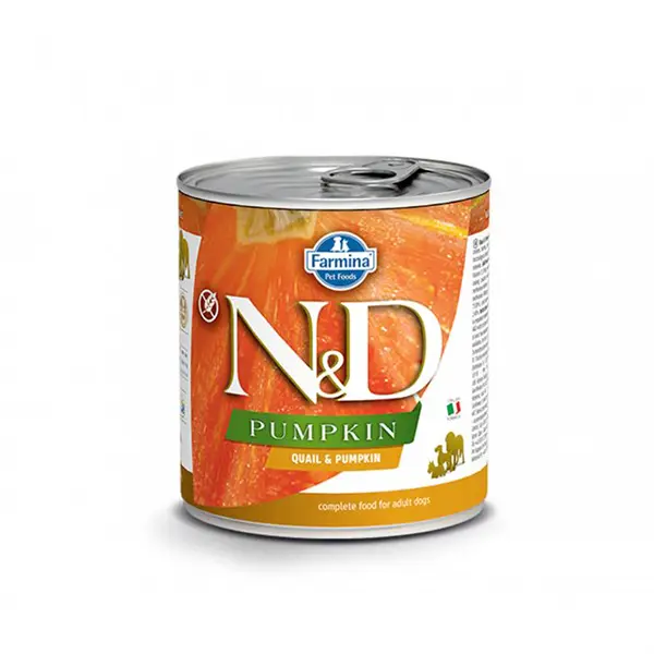 Farmina N&D GF - Patée Chat - Caille & Potiron