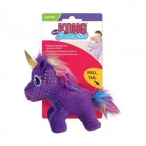 Kong - Jouet Chat Licorne Bourdonnante Enchantée