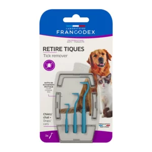 Francodex - Retire Tiques 3 Crochets