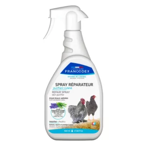 Francodex - Spray Réparateur Purifiant Cutané pour Volaille