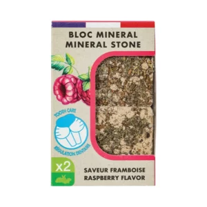 Zolux - Friandises pour Rongeur Bloc Miéral Framboise