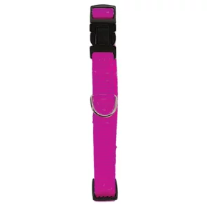 Zolux - Collier en Nylon Réglable Fuchsia