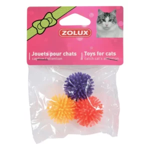 Zolux - Jouet Chat 3 Balles Étoile