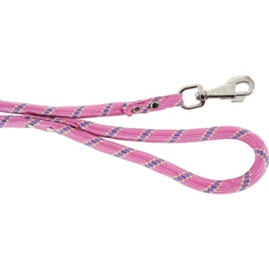 Zolux - Laisse en Nylon Corde Rose
