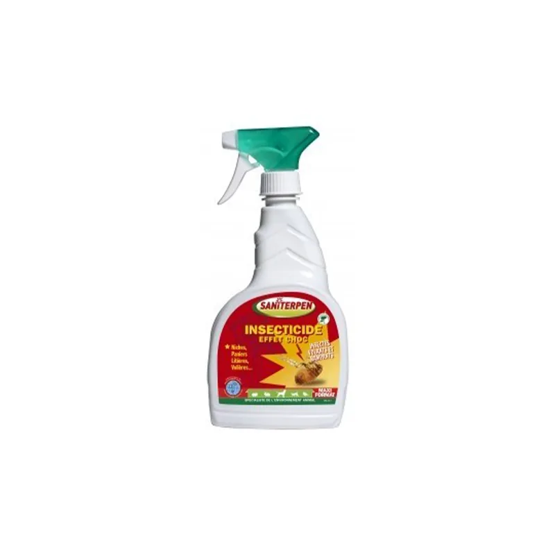 Saniterpen - Produit d'Entretien Insecticide Spray Effet Choc
