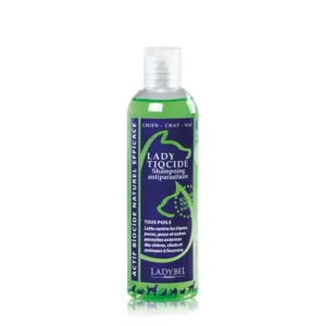 Ladybel - Lady Tiqcide Shampooing Antiparasitaire Tous Poils