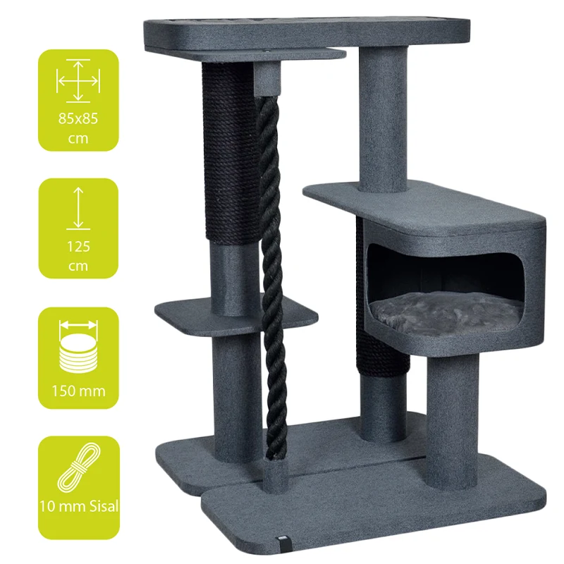 Arbre à Chat Hekla 85x85x125cm au monde des animaux animal city 974 la reunion animalerie 2 Arbre à Chat Hekla 85x85x125cm au monde des animaux animal city 974 la reunion animalerie 2