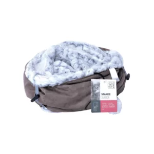 Snake Suede Tunnel pour Chat en Daim