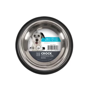Mpets - Crock Gamelle en Acier Inoxydable