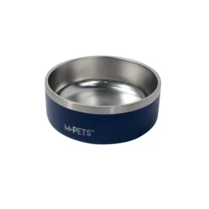 Mpets - Eskimo Bol à Double Paroi pour Chien Bleu
