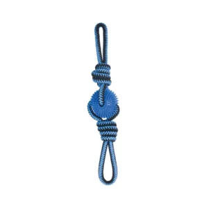 Mpets - Twist Prickly Trio Corde de Tirage pour Chien avec Balle à Pics