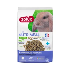 Zolux - Granulé pour Lapin Nain Adulte Nutrimeal