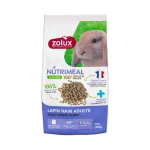 Zolux - Granulé pour Lapin Nain Adulte Nutrimeal