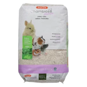 ZOLUX - Litière Rongeurs Chambiose Nature Chanvre 100 L