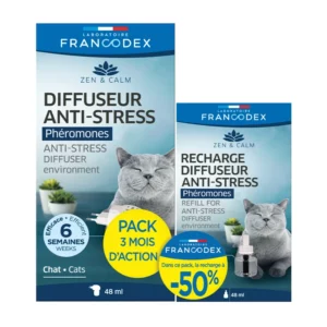 Francodex - Pack Diffuseur & Recharge Anti-Stress