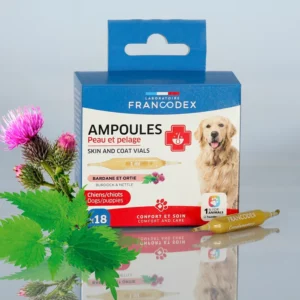 Francodex - Ampoules Peau & Pelage pour Chien