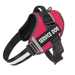 Panda Source - Harnais Service Dog pour Chien Rouge