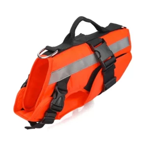 Panda Source - Gilet de Sauvetage pour Chien Orange