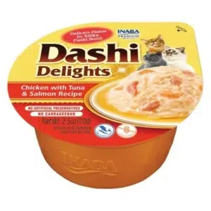 Inaba - Dashi Bouillon pour Chat Poulet Thon & Saumon