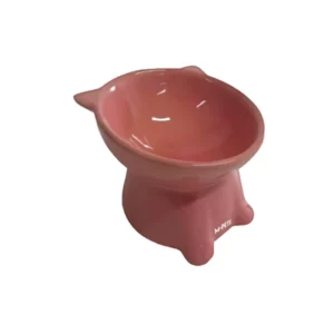 Mpets - Bol en Céramique Surélevé Marron Petjoy MaoMiao