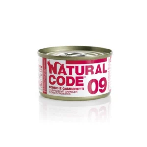 Natural Code - Pâtée Thon & Crevettes pour Chat