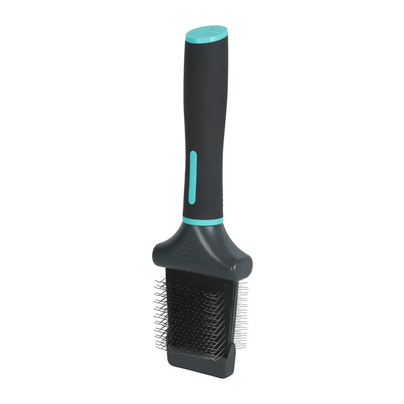 Zolux - Brosse pour Chien Slicker Double Flexible