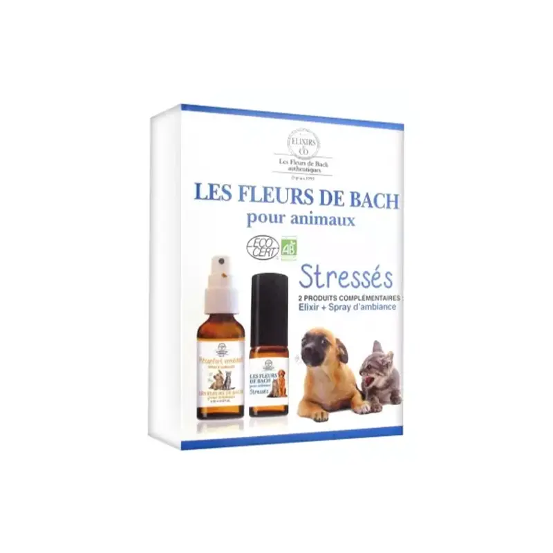 Elixir&Co - Les Fleurs de Bach pour Animaux Stressés
