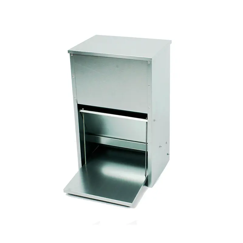 Duvo - Mangeoire à Pédale Galvanisée pour Volailles