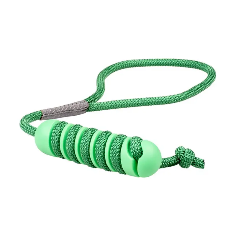 Duvo - Jouet à Corde Vert pour Chien Swing 'N Chew