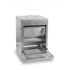 Duvo - Mangeoire Galvanisée Anti-Gaspillage pour Volailles