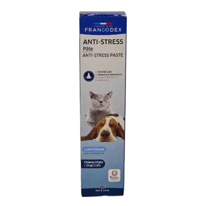 FRANCODEX - Pâte Anti-Stress Pour Chiens & Chats 100 g