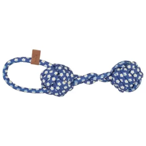 Zolux - Jouet Chien Blue Flower Corde À Nœuds