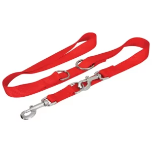 ZOLUX - Laisse Nylon Réglable Rouge 25 mm