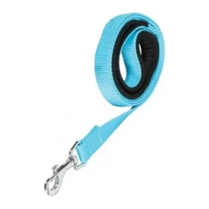 ZOLUX - Laisse Nylon Soft Turquoise 1 m × 20 mm