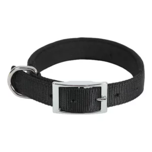 ZOLUX - Collier Nylon Soft 40 cm20 mm Noir Pour Chien