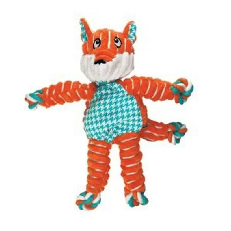 KONG - Floppy Knots S Jouet Chien Corde & Peluche