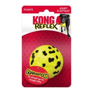 Kong - Reflex Ball Jouet Chien Balle Résistante à Rebond Imprévisible