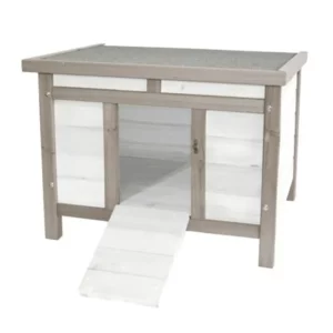 Duvo - Woodland Clapier Howie 2 Cottage 60×50×47 cm Maison Pour Rongeurs