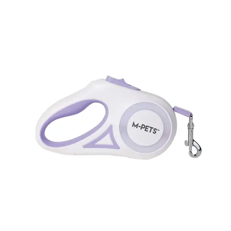 M-PETS - Flash Retractable Leash S 3 m Violet
