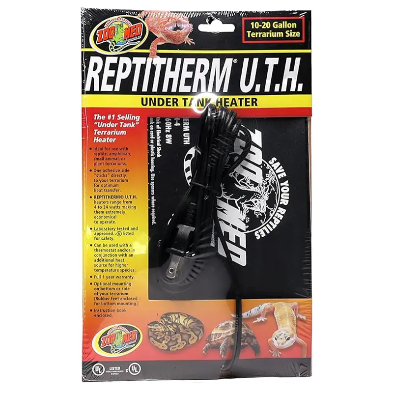 Zoo Med - Chauffage Sous Terrarium ReptiTherm RH-4 10–20 Gallons